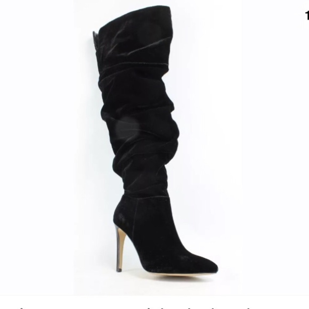 NWT The Fix Black Slouchy Boots